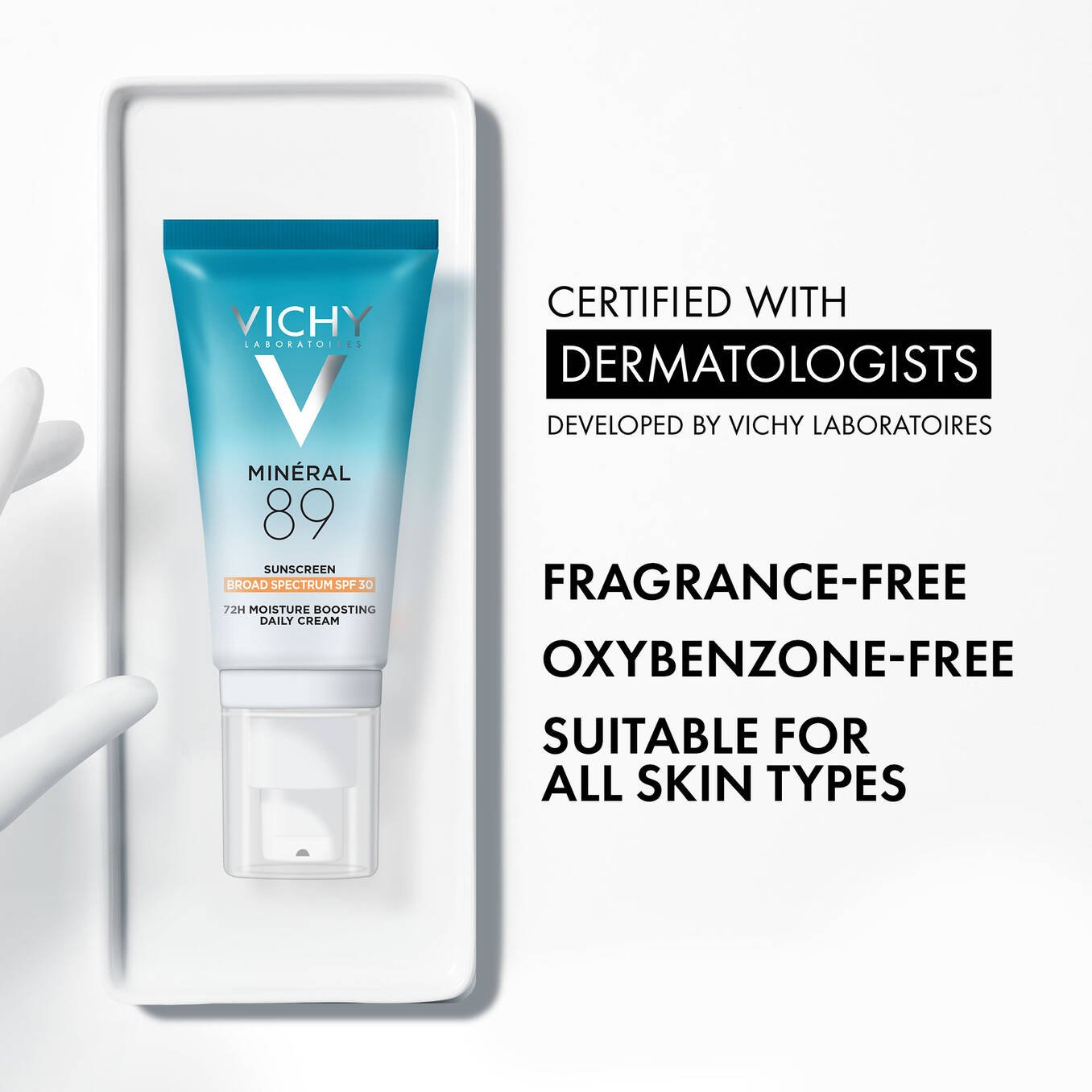 Vichy Mineral 89 SPF 30 Hidratación diaria