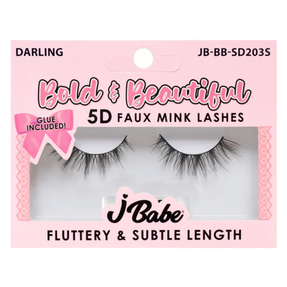 J-Lash Bold & Beautiful pestañas 5D Faux Mink Lashes