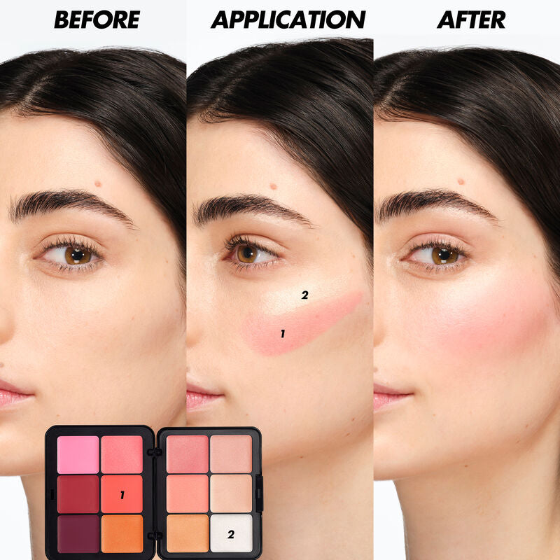 Make Up For Ever HD Skin Paleta de Blush e Iluminador