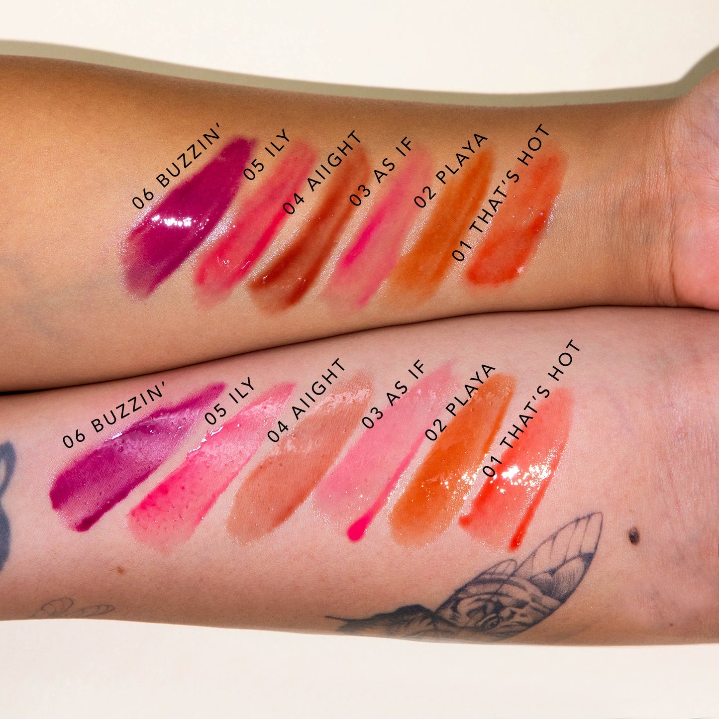 Italia PHAT and Juicy Lip Glow Oil