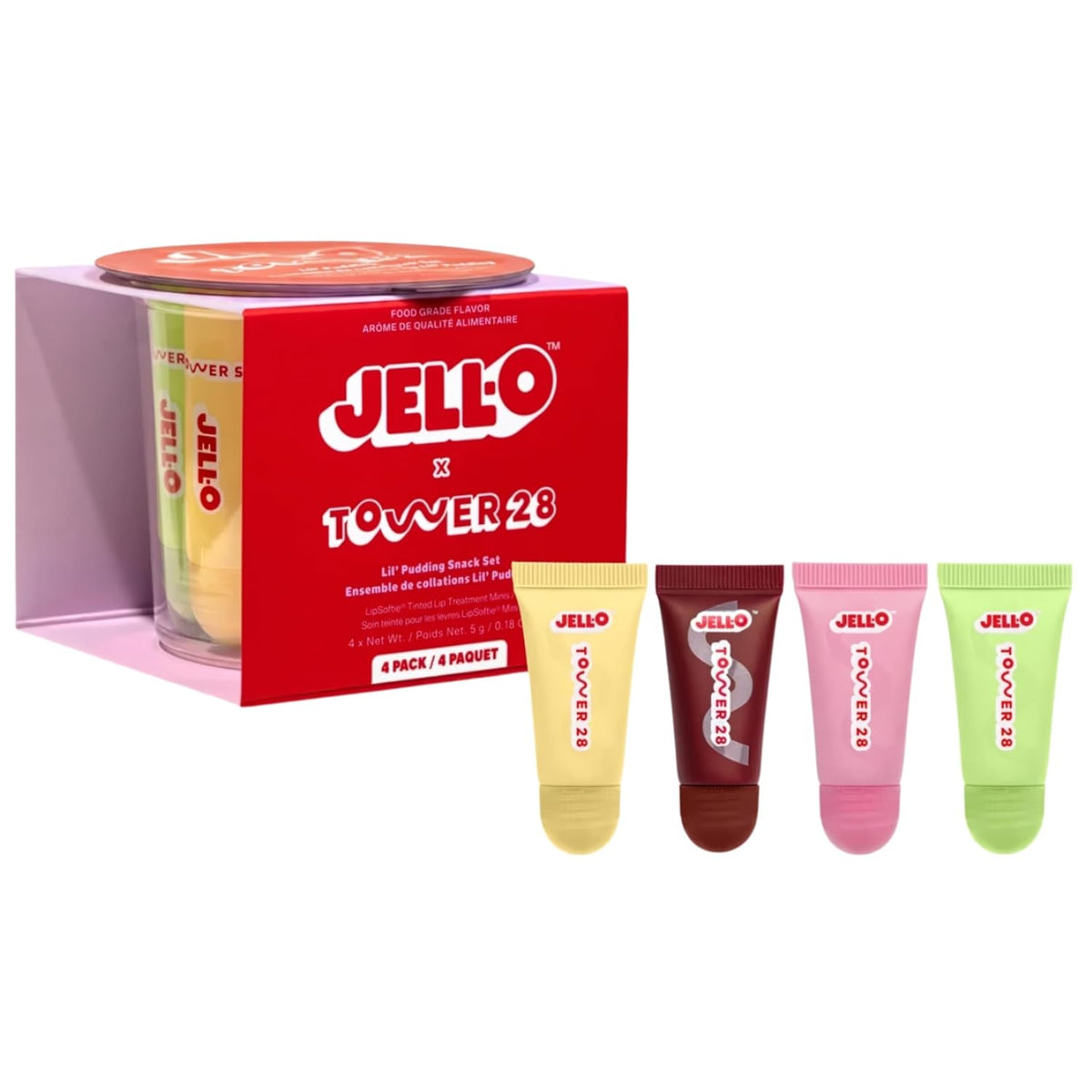 Tower 28 x Jell-o Lil' Pudding Snack Set