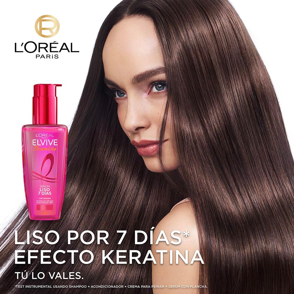 L'Oréal Paris Elvive Dream Liso Tratamiento Sérum Capilar con Keratina