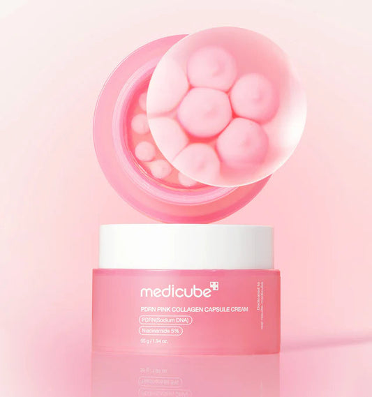 Medicube PDRN Pink Collage crema con Cápsulas