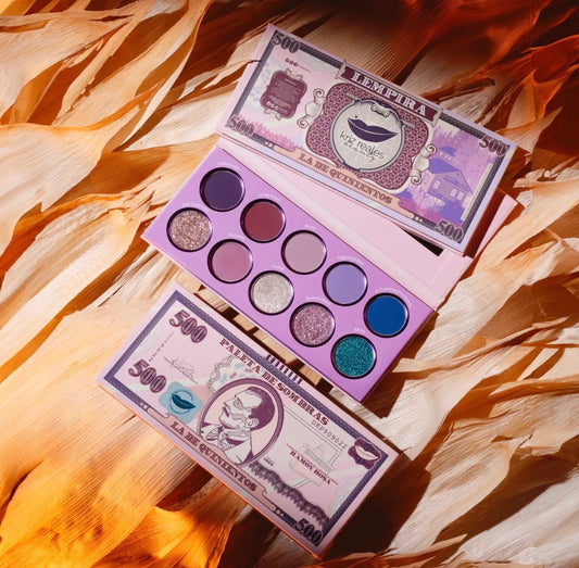 Kriz Reales Beauty Sombras colección lempira