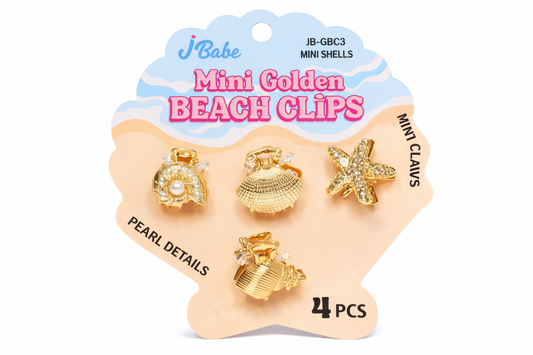 J Babe Ganchos para Playa Clips