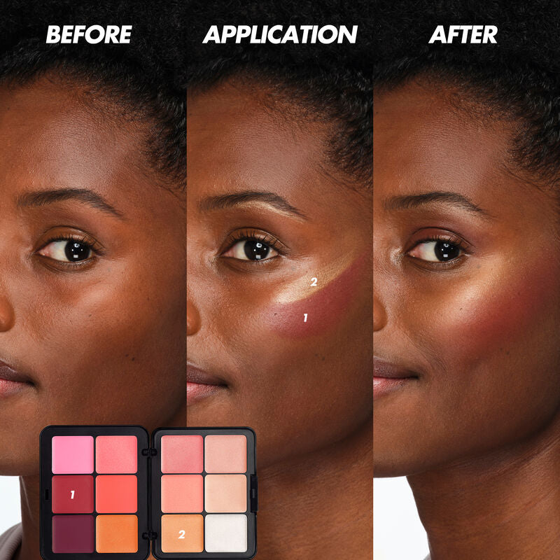 Make Up For Ever HD Skin Paleta de Blush e Iluminador