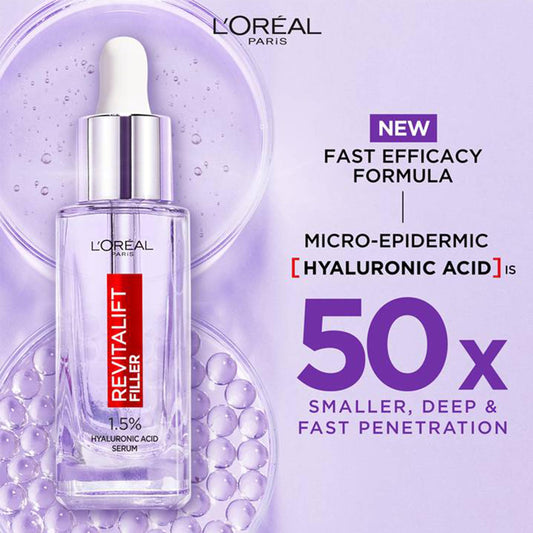L’Oréal Revitalift 1.5% Ácido hialuronico serum rellenador de arrugas