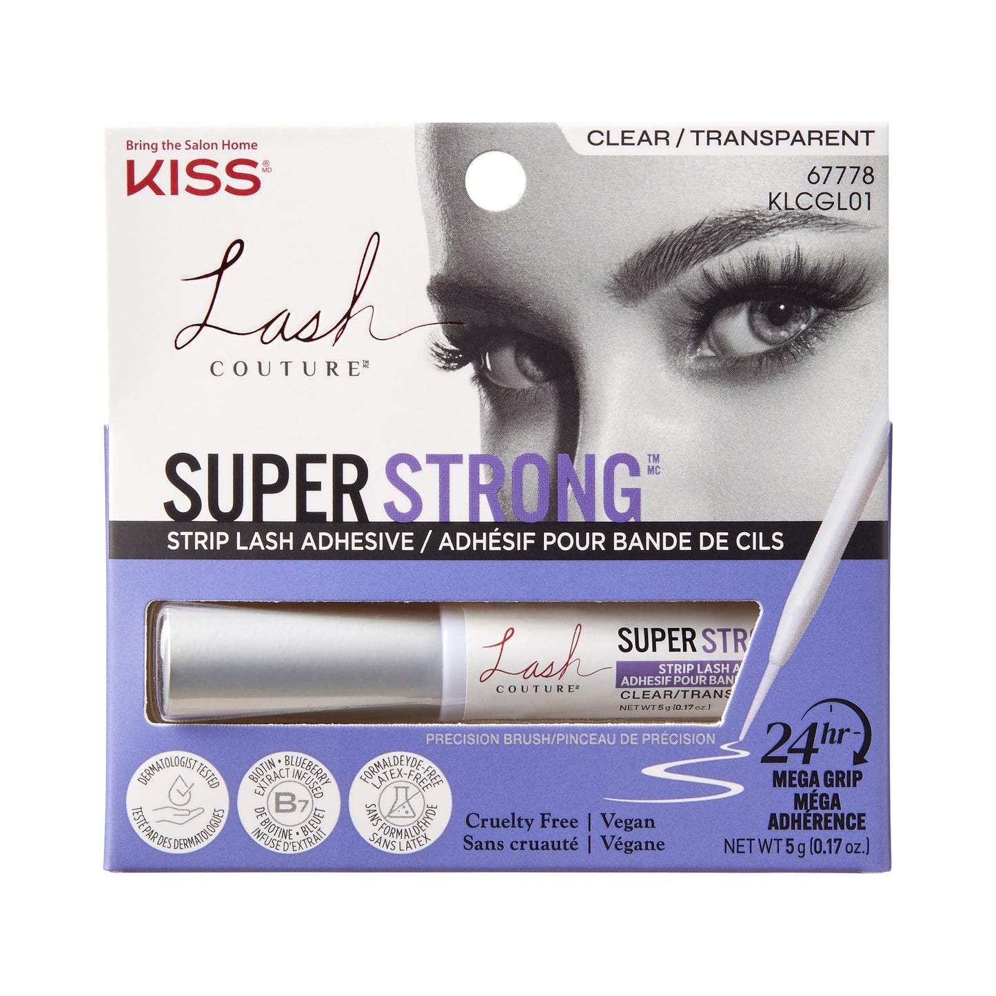 Kiss Lash Couture adhesivo de pestañeas