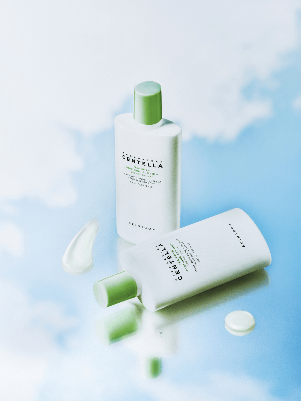 Skin1004 Madagascar Centella Tea-Trica Soothing Sun Milk Spf 50 ++++