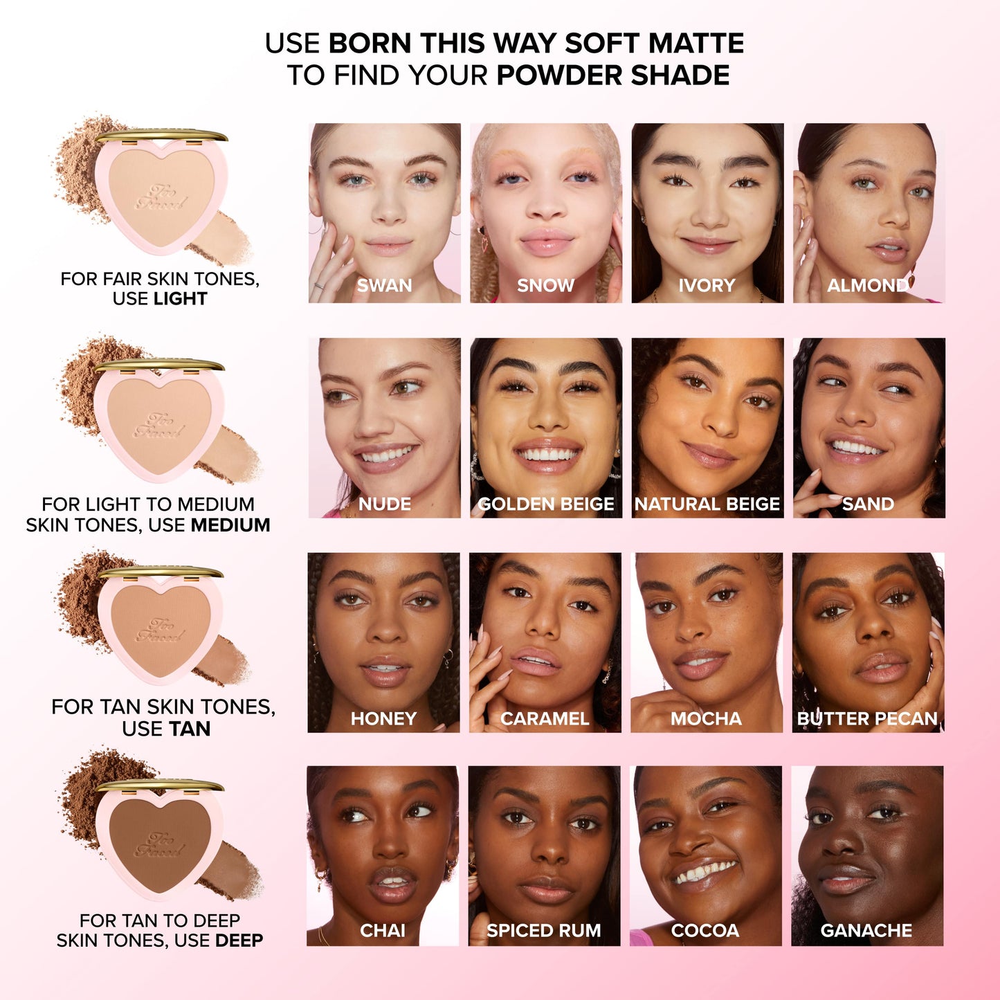 Too Faced Born this Way Soft Blur Polvos compactos