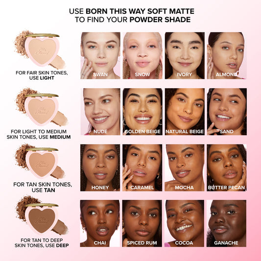 Too Faced Born this Way Soft Blur Polvos compactos