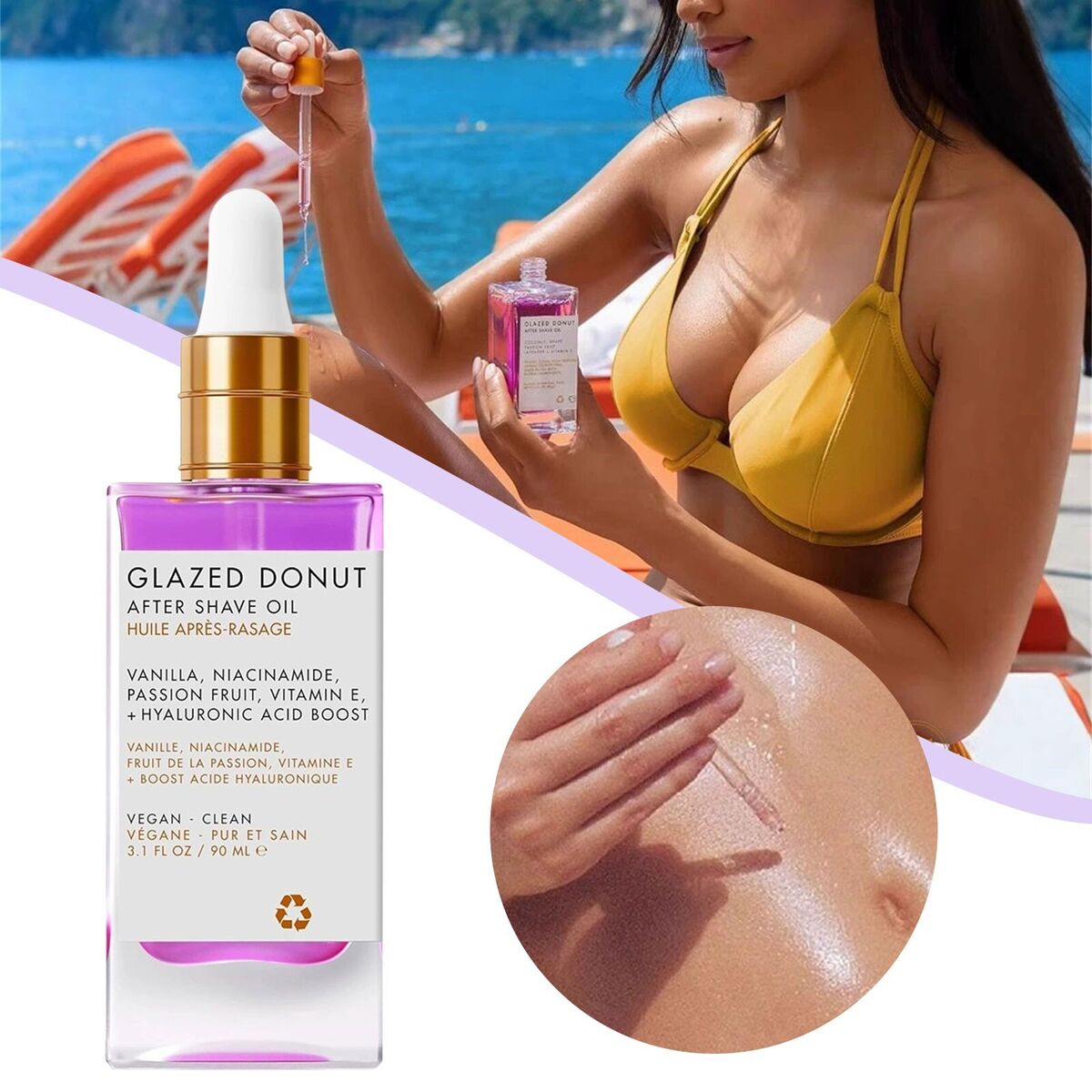 Truly Glazed Donut After Shake Oil