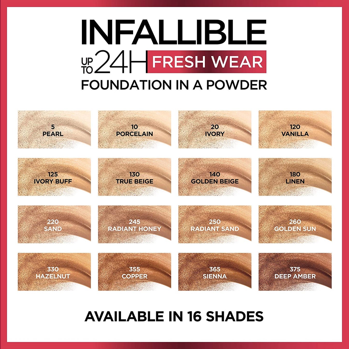L’Oréal Infallible 24H Freshwear Polvos compactos