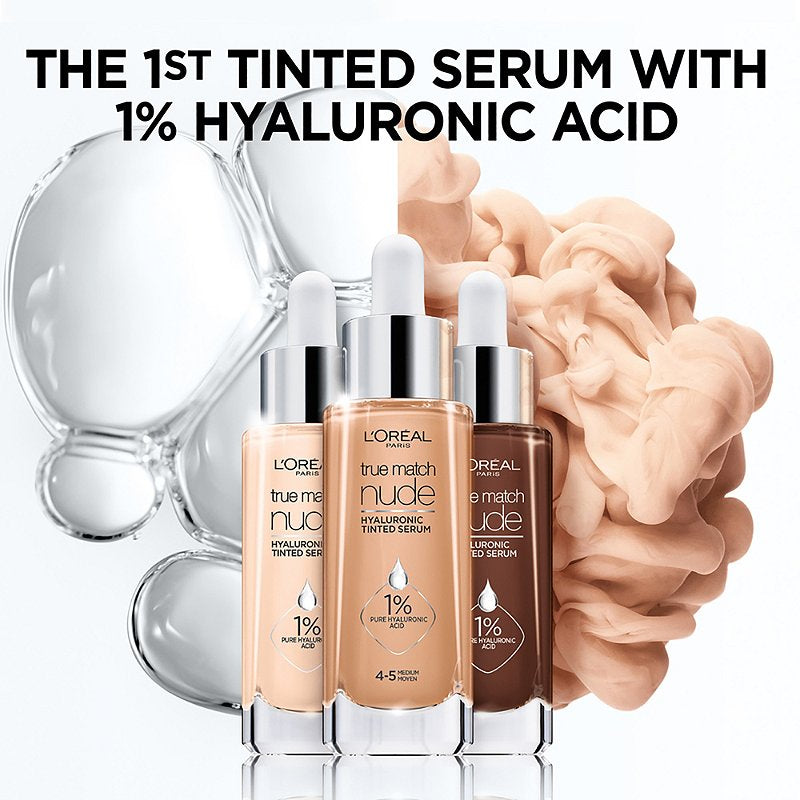 L’Oréal True match Ácido hialuronico con tinta