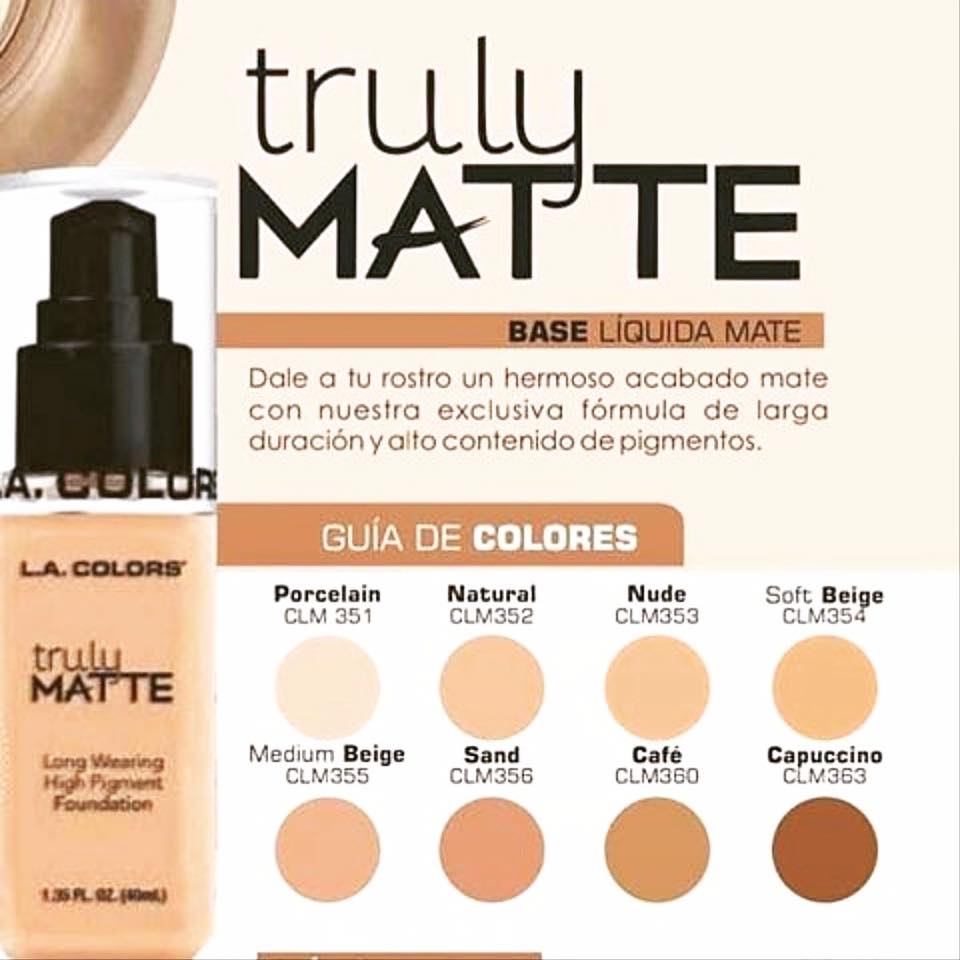 L.A. Colors Base Truly Matte Foundation