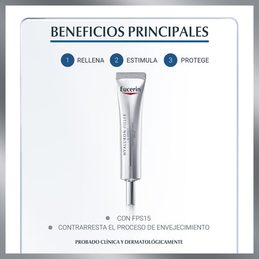 Eucerin Hyaluron-Filler + 3x effect Contorno de ojos