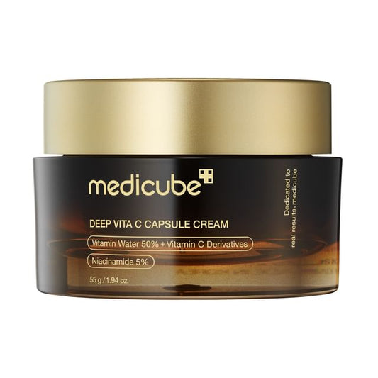 Medicube Deep Vitamina C Crema Hidratante con Capsulas