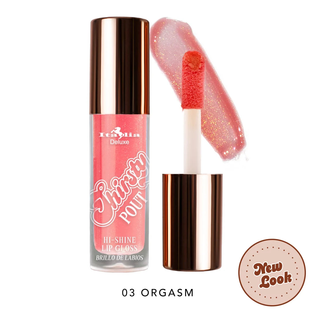 Italia Deluxe Lip Gloss Thirsty Pout