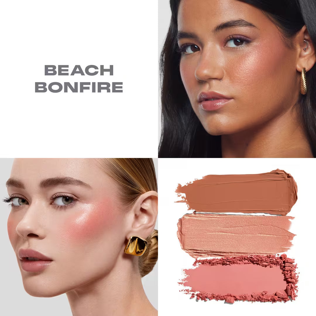 Morphe Cheek Thrills Multi-Finish Face Trio