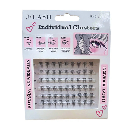 J-Lash Pestañas Individuales Clusters