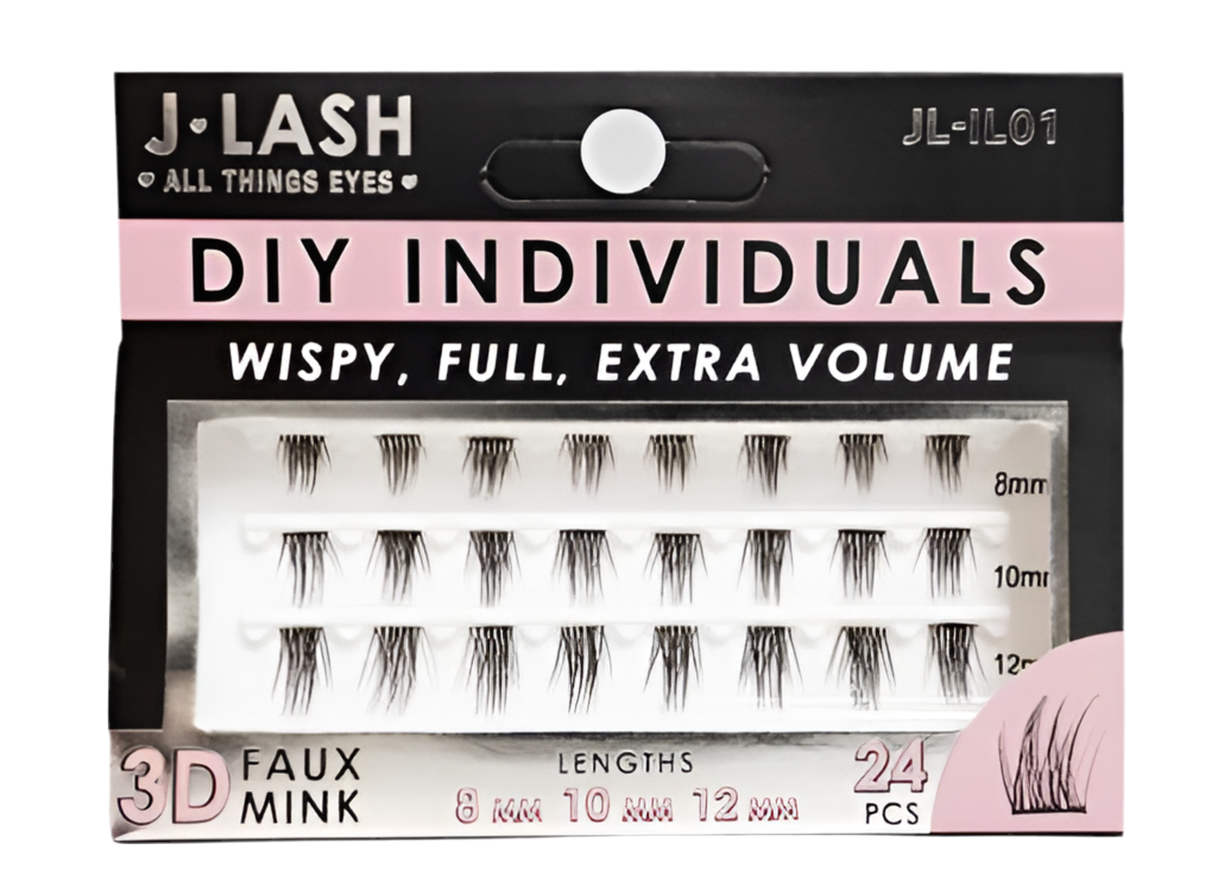 J - Lash Pestañas DIY individuales