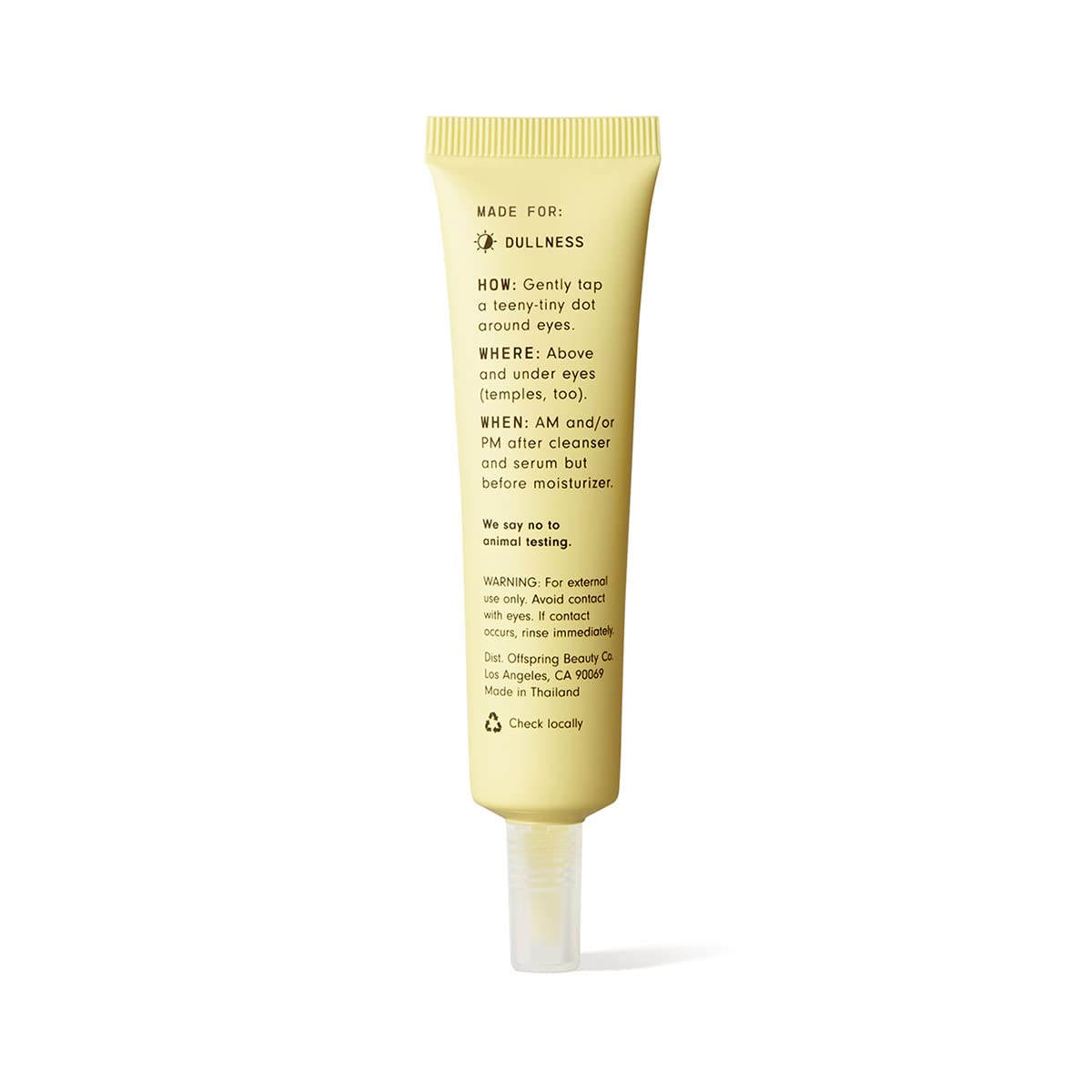 Versed Vacation Eyes Brightening Eye Gel