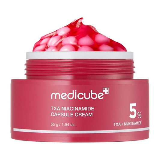 Medicube TXA + Niacinamida Crema Hidratante con Capsulas
