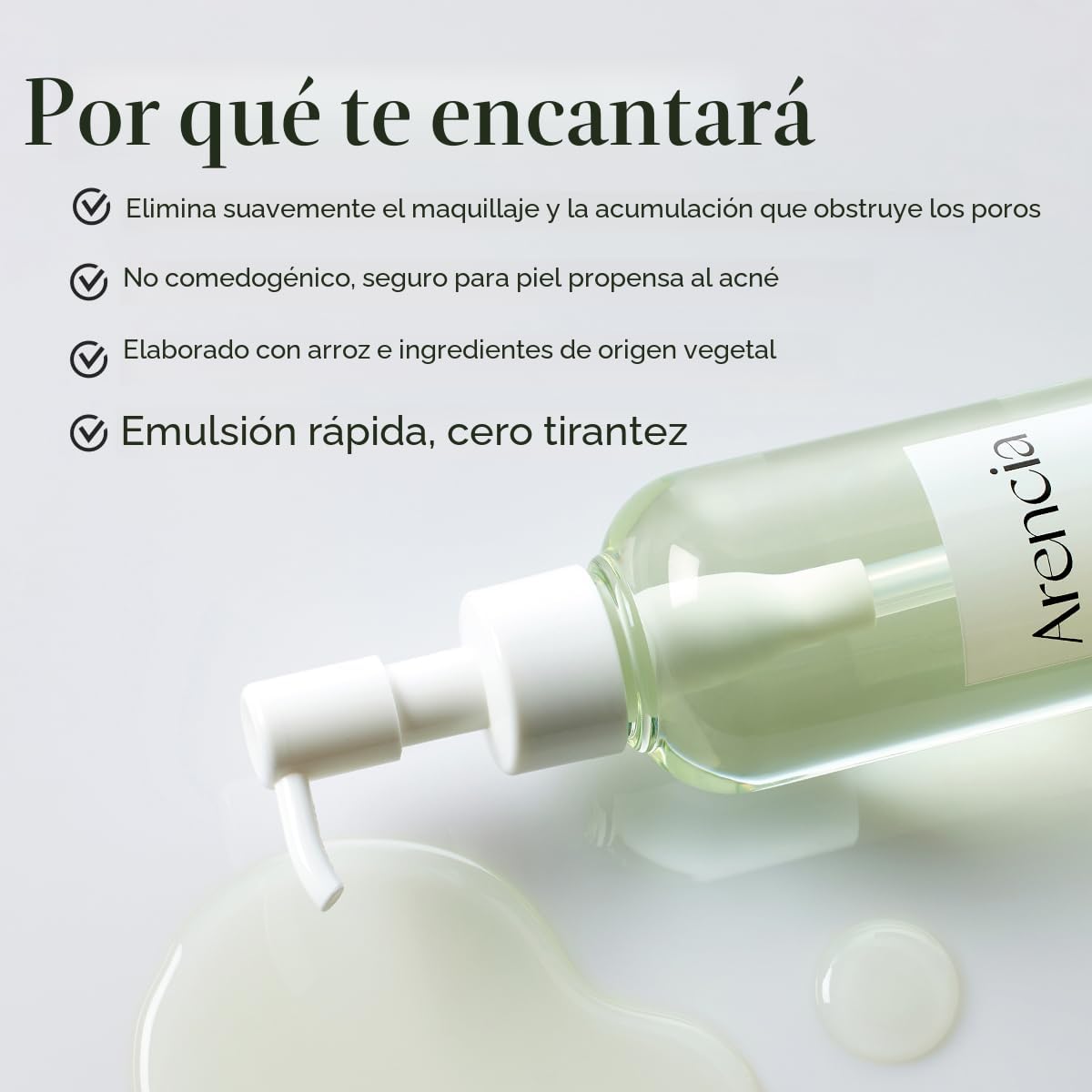 Arencia Pore Melt Mochi Cleansing Oil