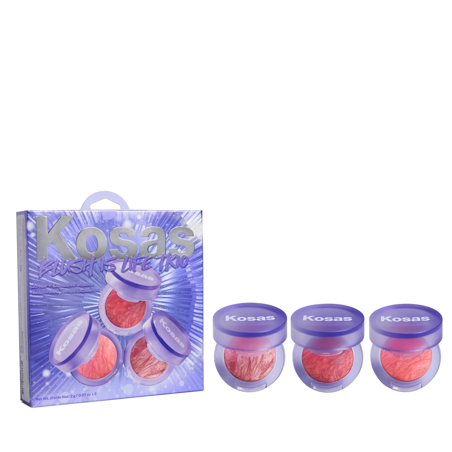 Kosas Blush is Life Trio Set