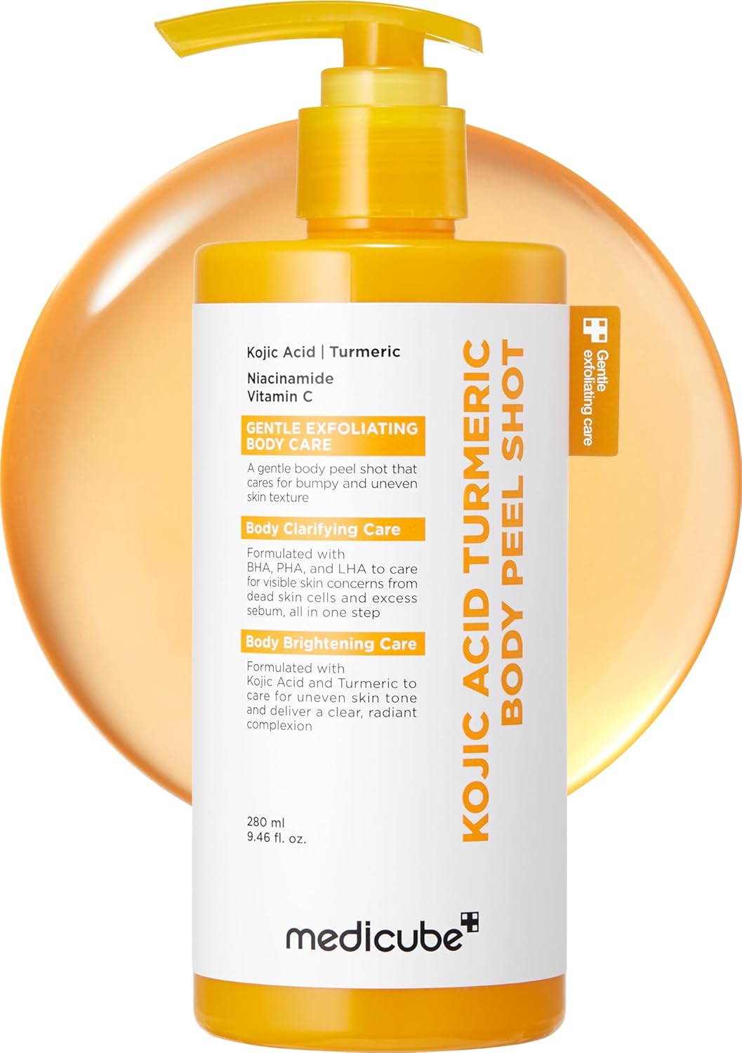 Medicube Kojic Acid Turmeric Body Peel Shot