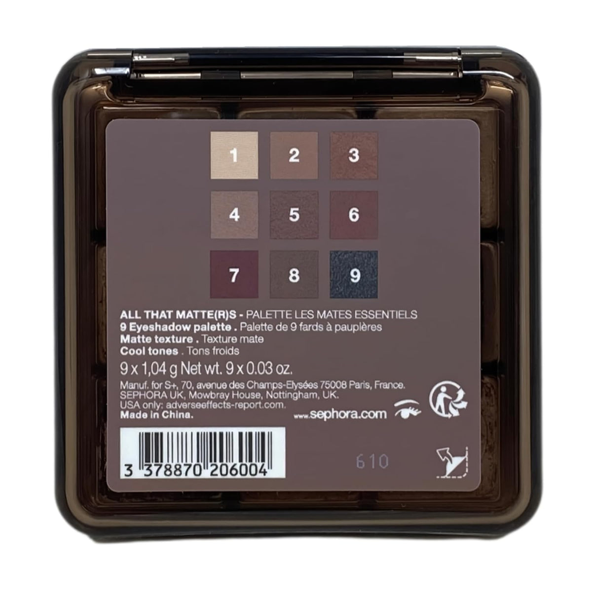 Sephora All That Matte(r)s Eye Palette