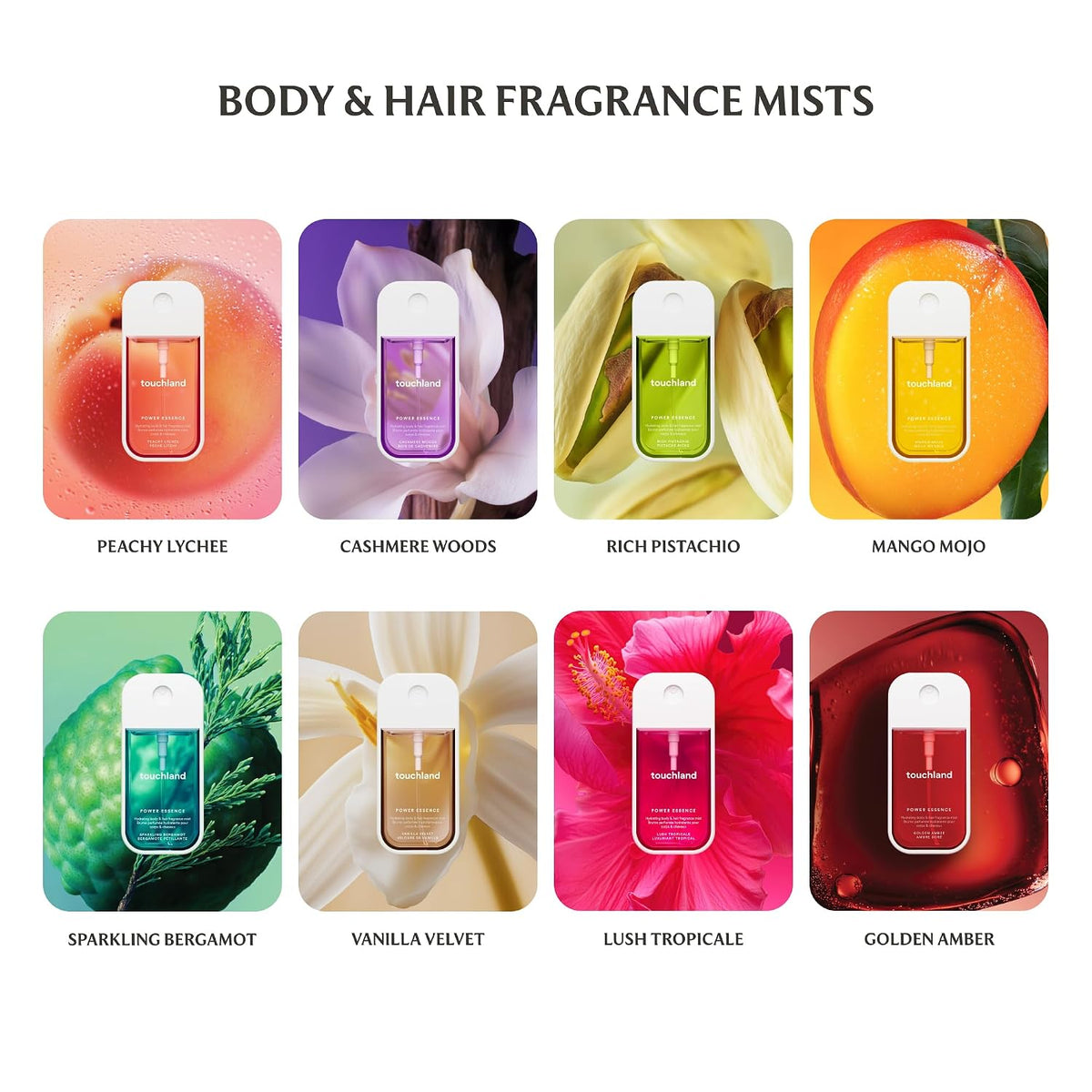 Touchland Power Essence Hair and Body Mist