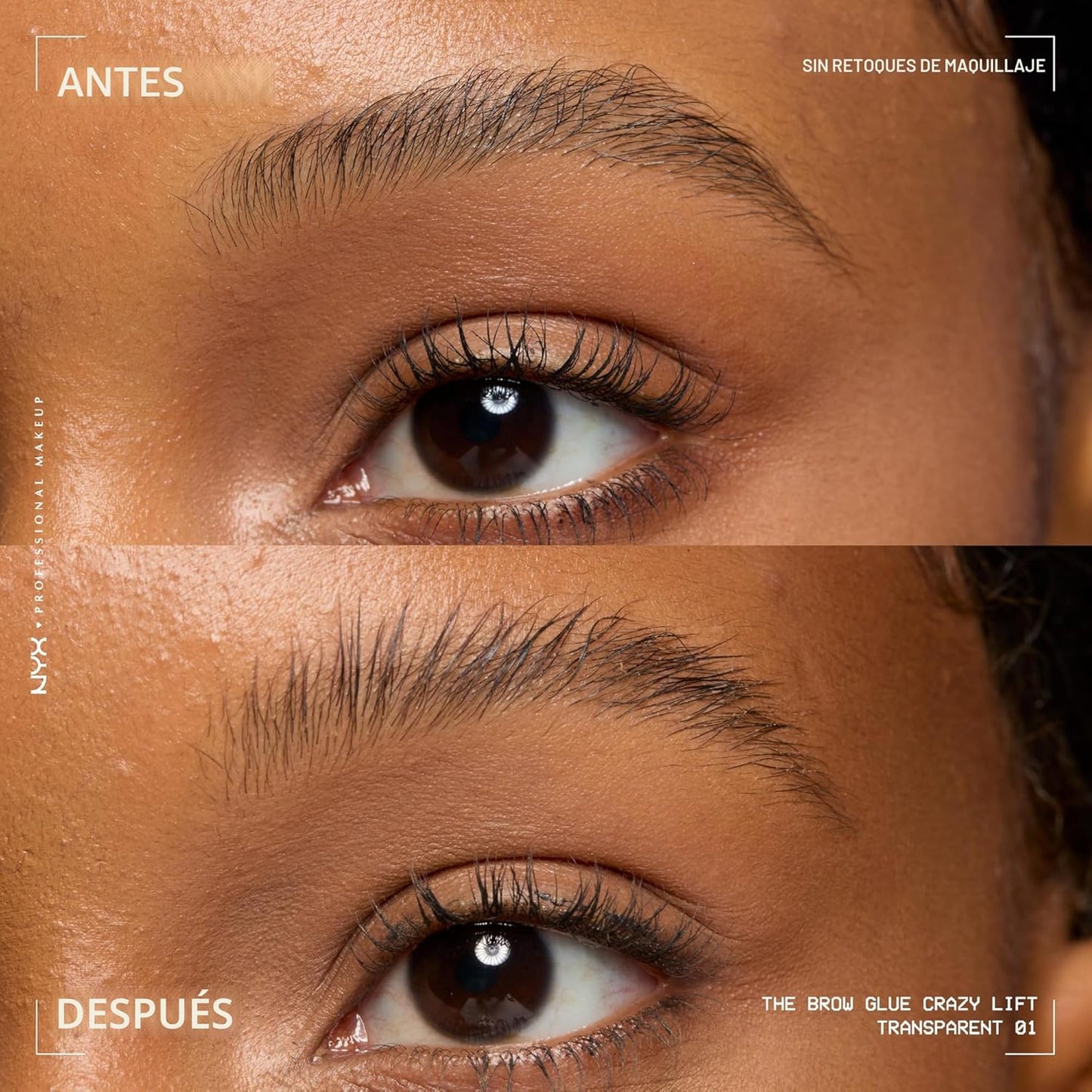 NYX The Brow Glue Crazy Lift Gel de cejas