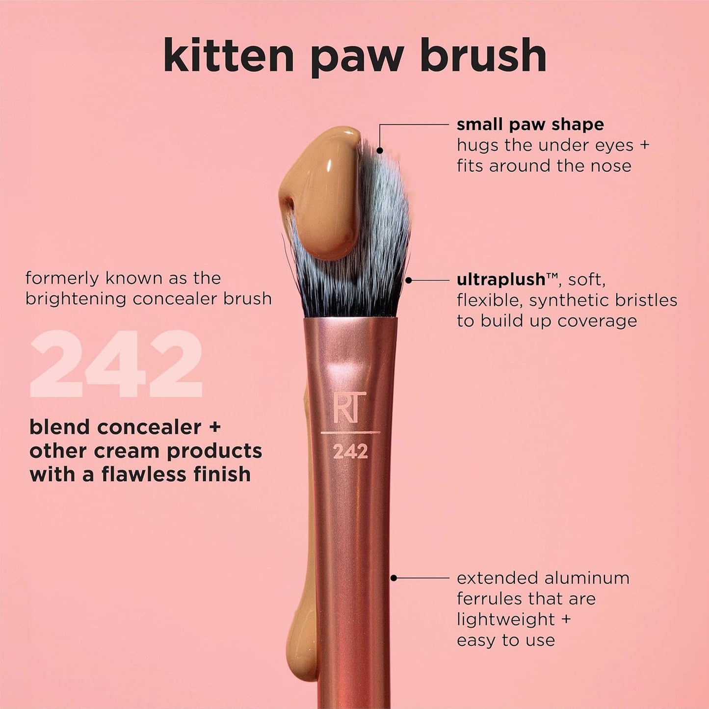 Real Techniques Kitten Paw Concealer Brush
