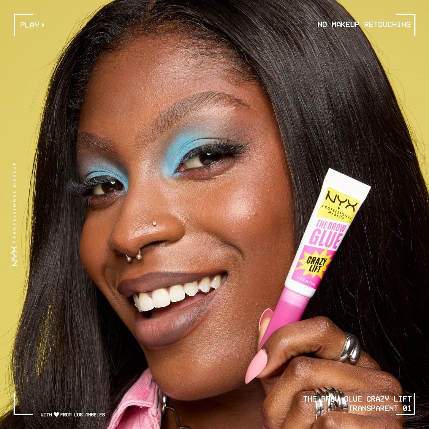 NYX The Brow Glue Crazy Lift Gel de cejas