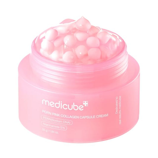 Medicube PDRN Pink Collage crema con Cápsulas