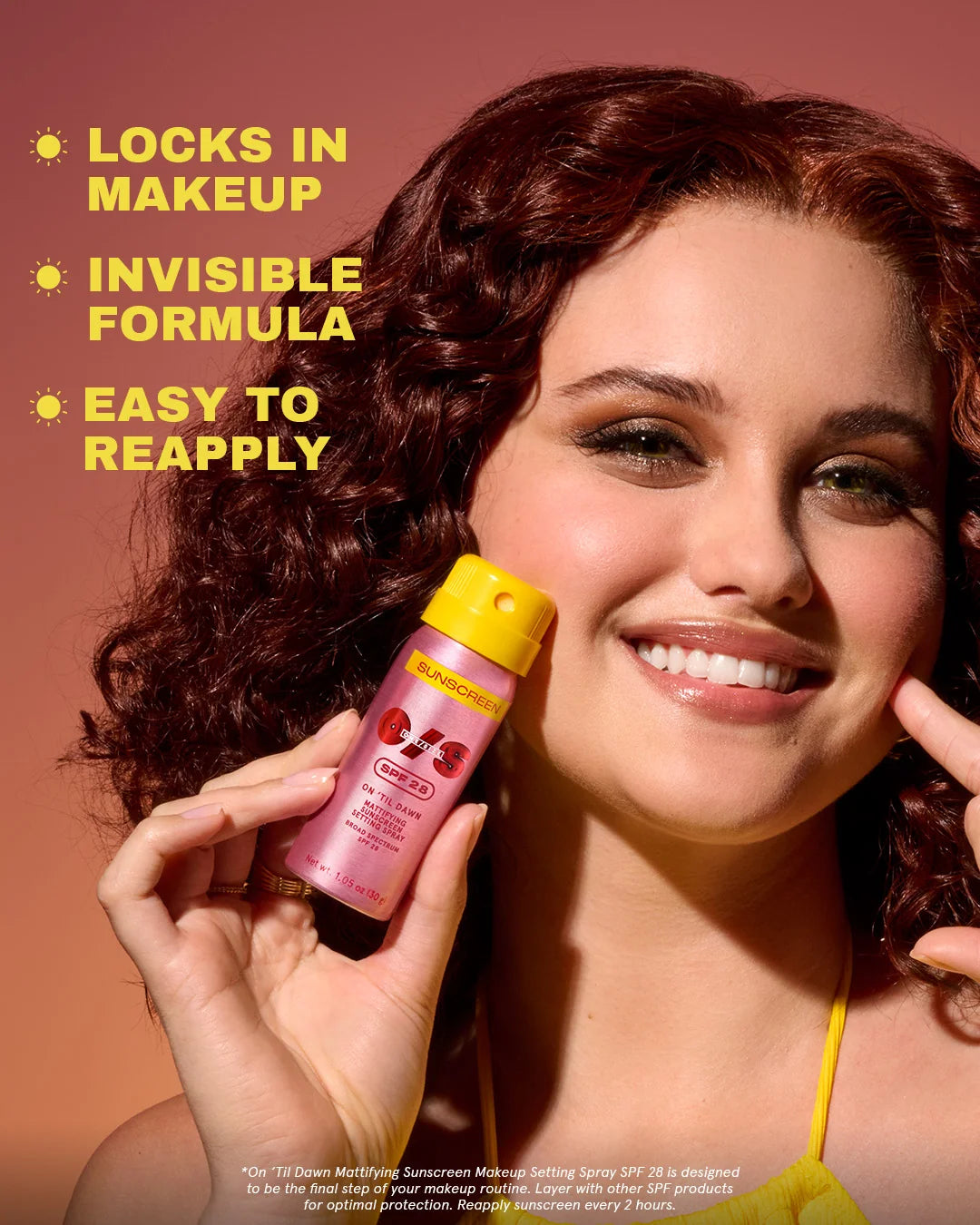 One Size Fijador de Maquillaje con 28 SPF