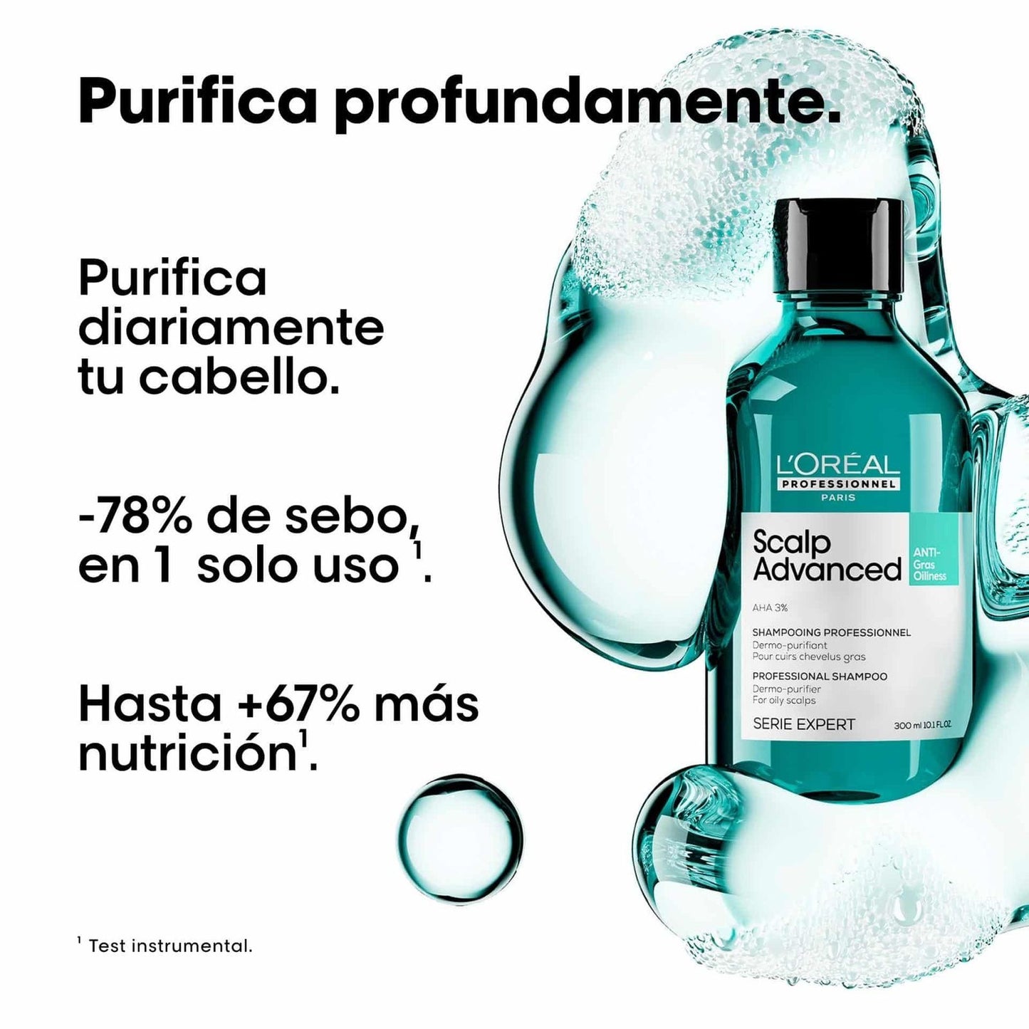 L’Oréal Scalp Advanced Shampoo Anti-grasa