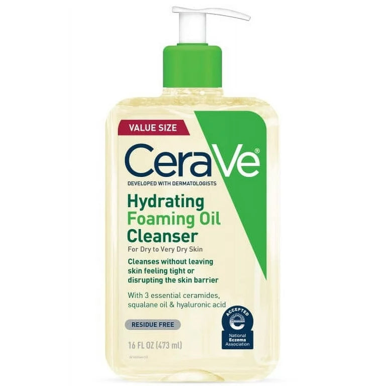 Cerave Aceite limpiador hidratante