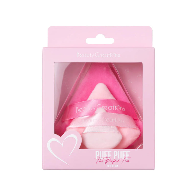 Beauty Creations Puff para polvos set de 3
