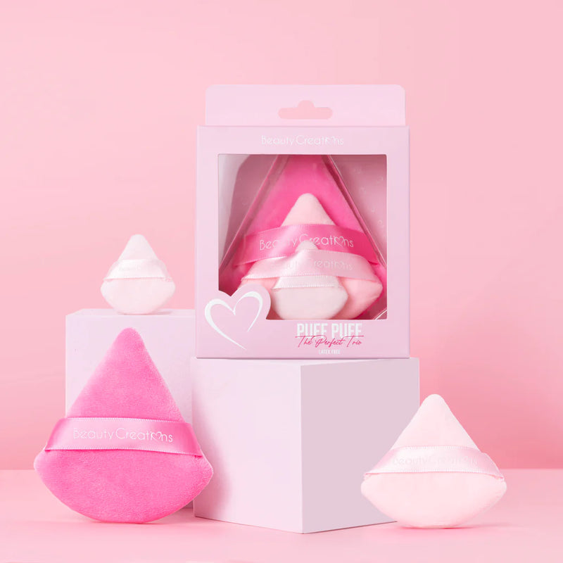 Beauty Creations Puff para polvos set de 3