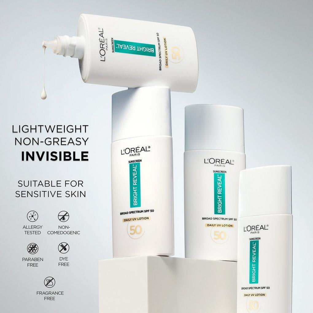 L’Oreal Bright Reveal Protección solar 50 SPF