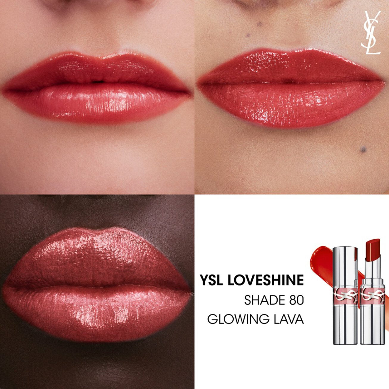 YSL Loveshine High-Shine Caring Lipstick