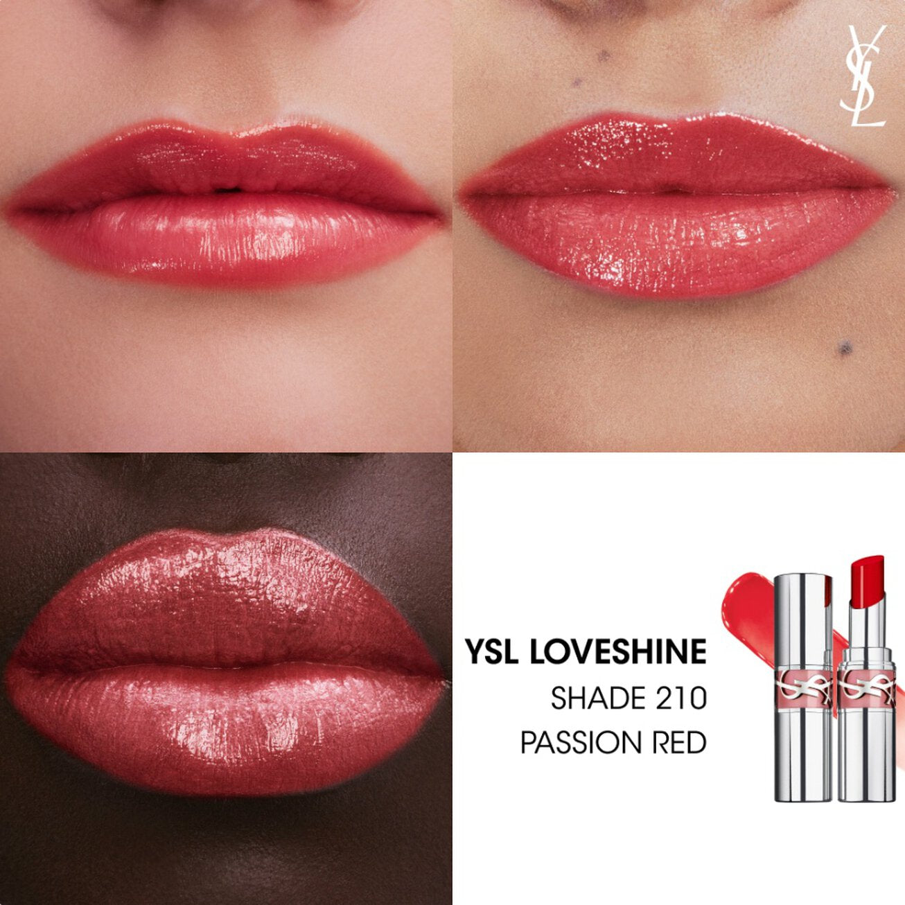 YSL Loveshine High-Shine Caring Lipstick