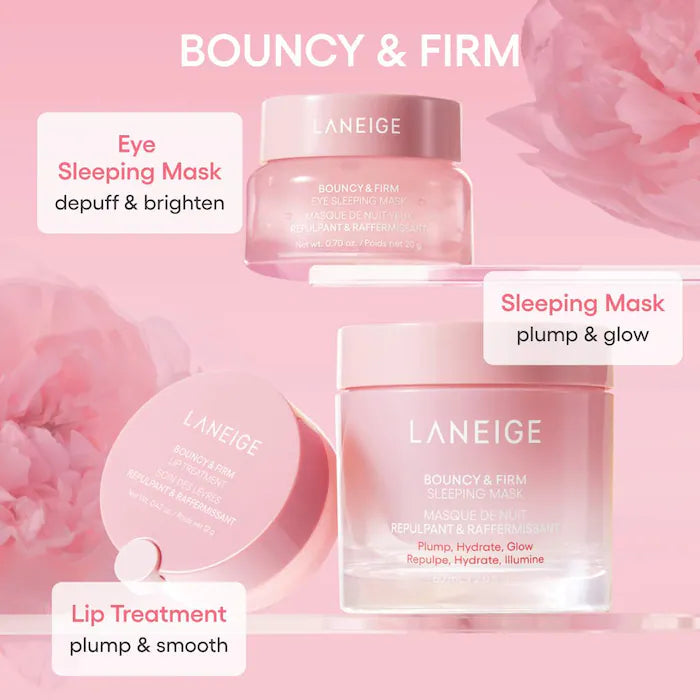 Laneige Plump, Firm & Glow set