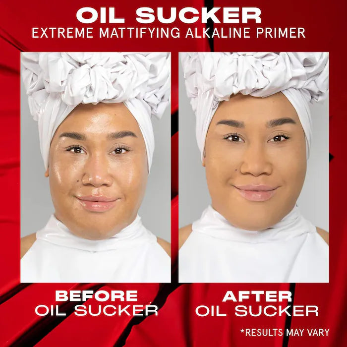 One Size Oil Sucker Extreme Mattifying alkaline primer