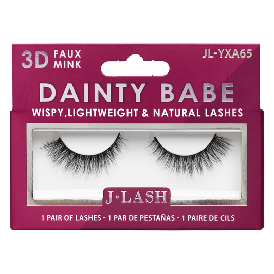 J-Lash Dainty Babe 3D Faux Mink Pestañas