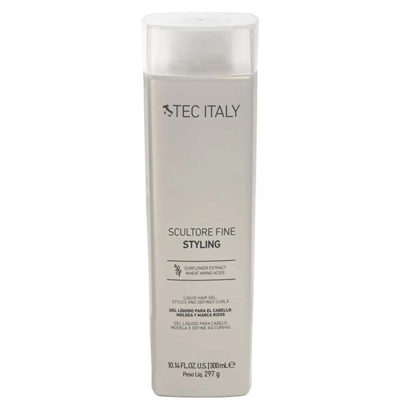 Tec Italy Gel Líquido para cabello Moldea y define Rizos