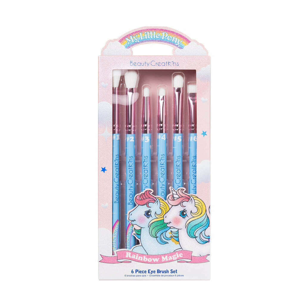 Beauty Creations My Little Pony Set de 6 Brochas para ojos