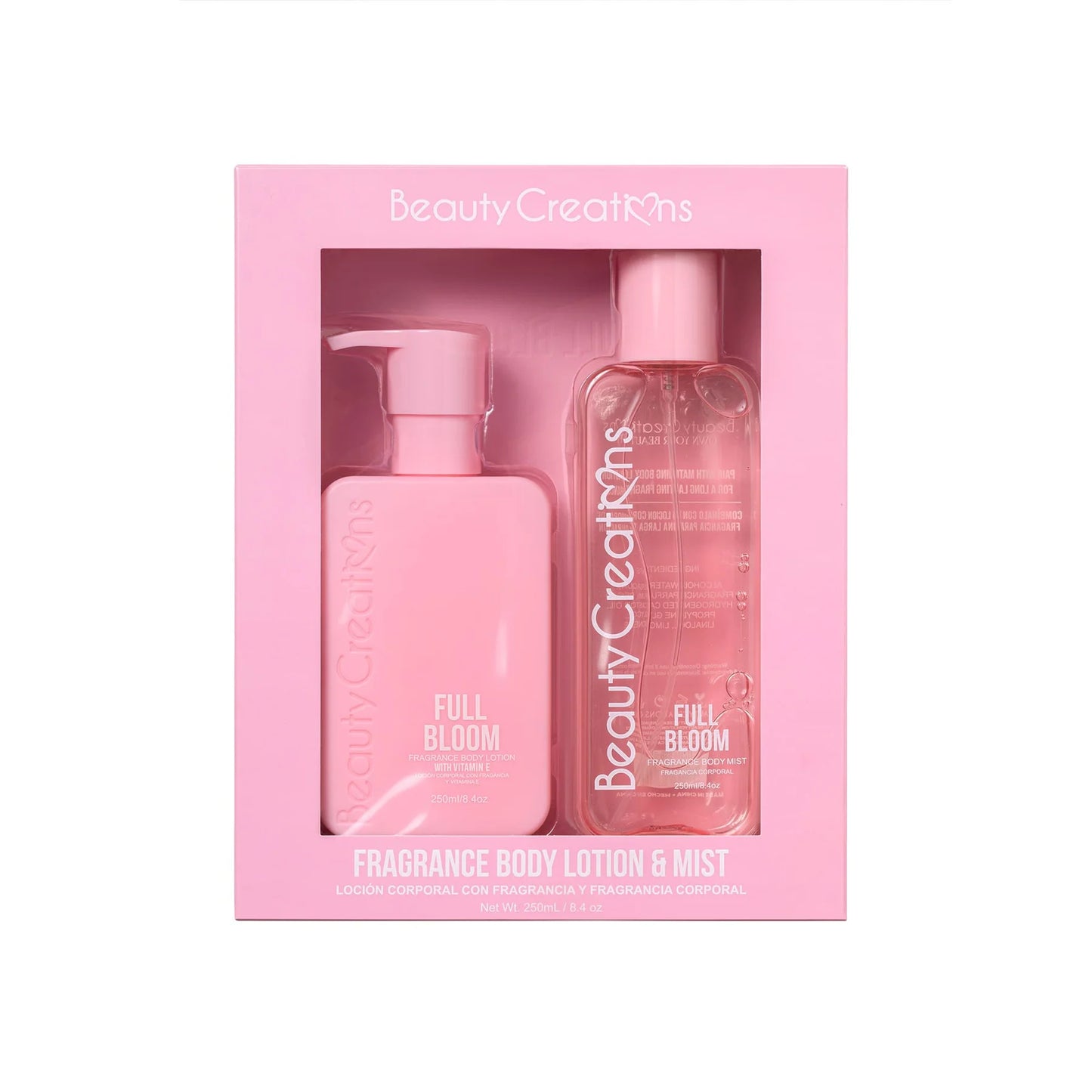 Beauty Creations Mist y Crema  Set